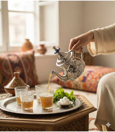 Tee-Arabisch - marokkanische Teekanne - Stahl - hohen Qualität