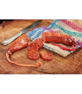 Sobrasada aus scharfem Rindfleisch - Halal Darm - Premium Qualität - 500 g +/- Nazarí Geschmack