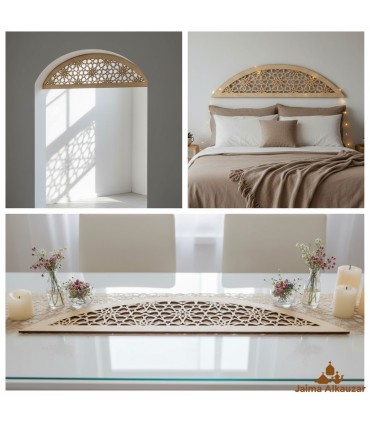 Reticolo di legno arabo - Cupola - Modello Mekness