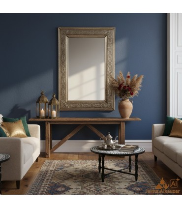 Arab Decorative Mirror - Carved Alpaca - GENERALIFE Model