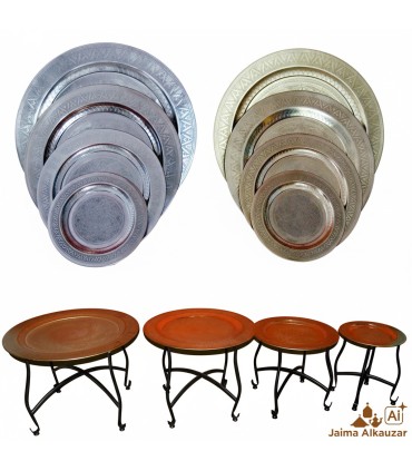 Mesa Arabe Grabada - Desmontable