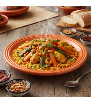 Assiette ou fontaine pour la nourriture - Ideal Cous Cous - Suksus Publico Model