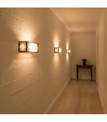 Crystal Wall Lamp - Translucent White - Arabic Decoration - QATAR Model