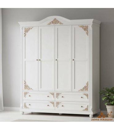 Esquinera Madera Laminada Decoración Muebles - Celosia Barroco - Diseño Barroco 1