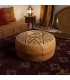 Puff Haut arabische Kamel - Gravuren und Reliefs ethnische - 50 cm