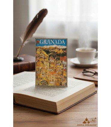 CART POSTALE - Grenade et Sierra Nevada Paysage Alhambra