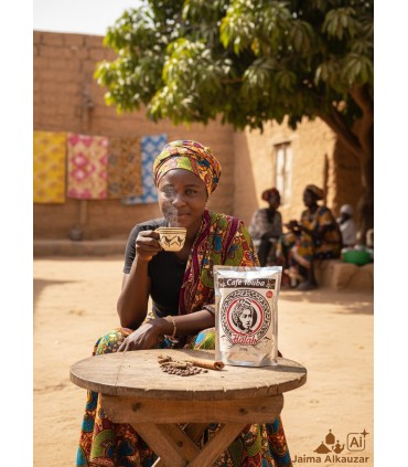 Café Senegales Touba MOLIDO - Cafe Especiado - Cafe Africano - 250gr.