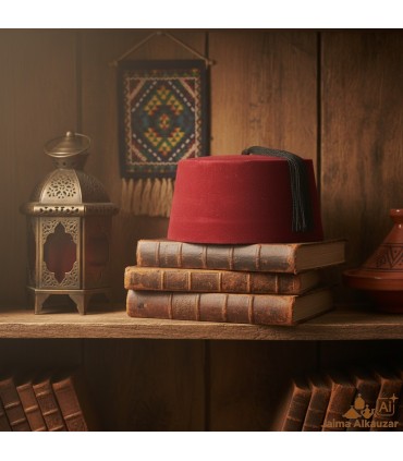 Frange arabo Red Hat - cappello marocchino - Cap Moro - novità