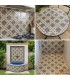 Azulejo Andalusí - Mosaico Nazari - 15 cm - Artesanal - Modelo 84