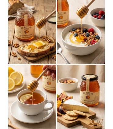 Mel de Montanha - 100% Natural - Arbusto - Recomendado - Mel Nacional Espanhol