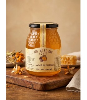 Miel de Azahar - 100% Natural - Floral- Recomendado - Miel Nacional Española - 1kg