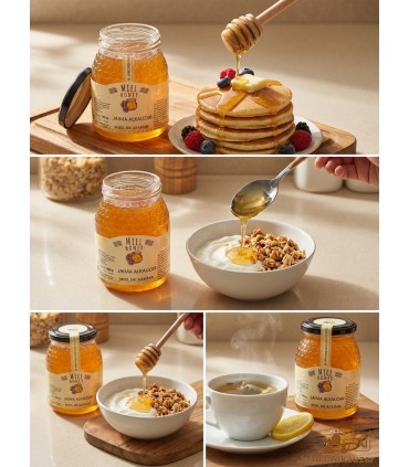 Miel de Azahar - 100% Natural - Floral- Recomendado - Miel Nacional Española - 1kg