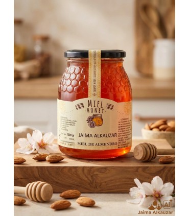 Miel de Almendro - 100% Natural - Recomendado - Miel Nacional Española