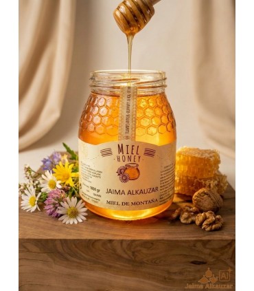 Mountain Honey - 100% Natural - 500 or 1000 gr - Buy Online