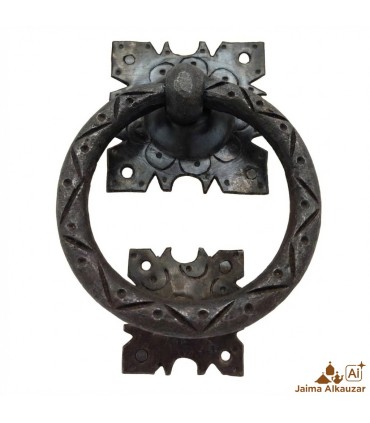 Türklopfergriff Rustikale Schmiedearbeiten Marokkanische Handwerkerschmiede - Griff im alten Vintage-Stil Nr. 4