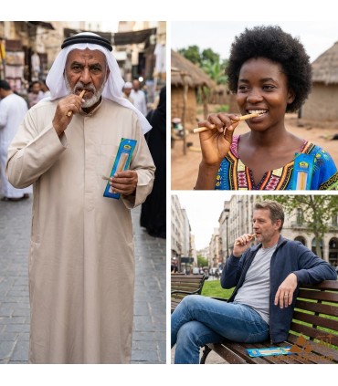Bâton Miswak - dentifrice médicinal naturel (persan Sauveur)