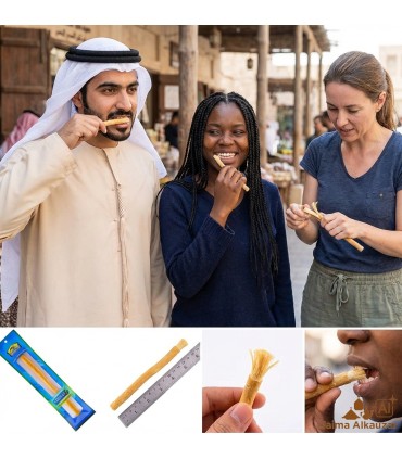 Bastone Miswak - dentifricio medicinale naturali (Salvatore persiano)