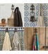 Forge Arab Hanger Coat Rack – andalusische Dekoration – marokkanisches Kunsthandwerk – Modell WAHID Hadid