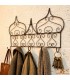 Wrought iron coat rack or hanger - 5 arms - Moroccan Arabic - RAFUF Model