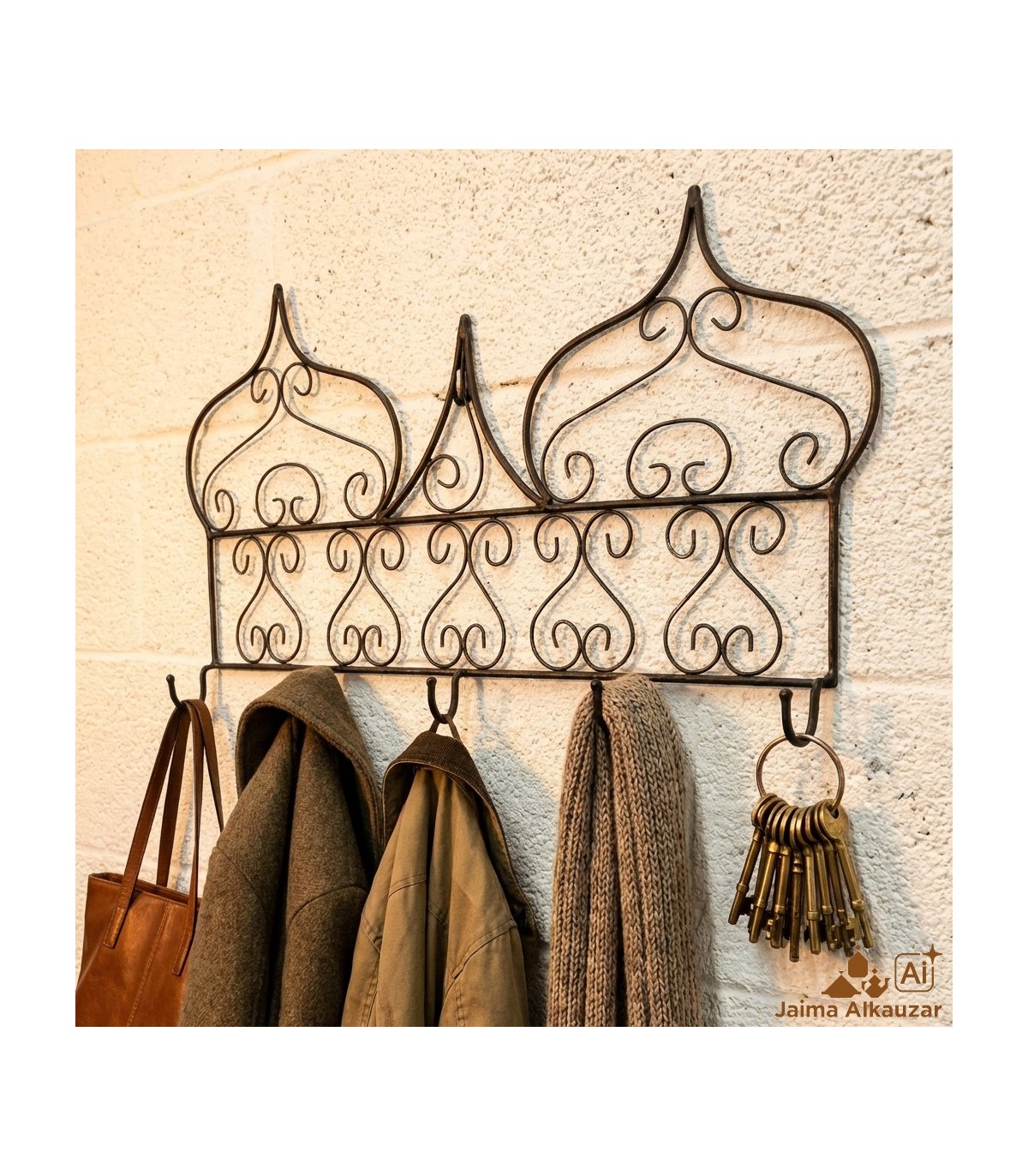 Porte-Manteau Porte-manteau en métal debout créatif Cintre en fer forgé au plafond Salon Simple Cintre Simple Cintre, for Hat PureSe Jacket Cintre Porte-Manteau sur Pied (Color : A