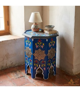 Octagonal Bedside Table- Andalusí - Various Colors - Online