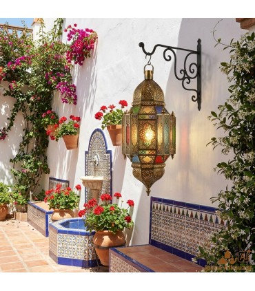 Support Hook for Lamps and Lanterns - Moroccan Handicrafts - Artisan Hanger