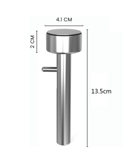 Molde para Falafel 4 cm - Aço Inoxidável - Desmontável