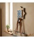Perchero Colgador Madera y Azulejo Andalusí - Modelo Nayma