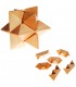 Puzzle Madera Estrella - Ingenio - Rompecabezas - 10 cm