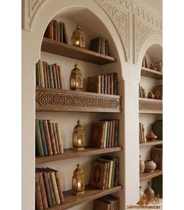 Arab Lattice DM Laser Cut - Andalusian Decoration - Arabesk Design - 110x10cm