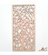 Dekoratives Bild mit arabischem Gitter aus Holz – abstrakte Dekoration – Laserschnitt – Shita-Modell – 60 x 30 cm