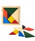 Tangram quadrato est - creare figure - Puzzle - wit