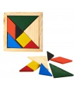 Square Oriental Tangram - Create Figures - Puzzle - Ingenuity