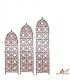 Wrought Iron Screen 3 Leaves - 3 Sizes - 2 Models - Arabic Design Online