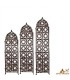 Wrought Iron Screen 3 Leaves - 3 Sizes - 2 Models - Arabic Design Online