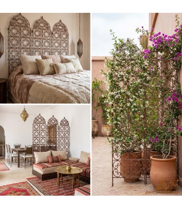 Biombo de Forja 3 Hojas - 3 Tamaños - 2 Modelos - Hierro