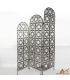 Biombo Forja Calada - Modelo Escalonado - Diseño Arabe - 170 cm