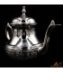Teapot for Moroccan Moorish Tea Alpaca Embossed Moroccan Crafts - Galida Model