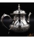 Teapot for Moroccan Moorish Tea Alpaca Embossed Moroccan Crafts - Galida Model