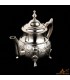 Moruna Alpaca Teapot Embossed Moroccan Crafts - Maghreb aadi Rijli Model