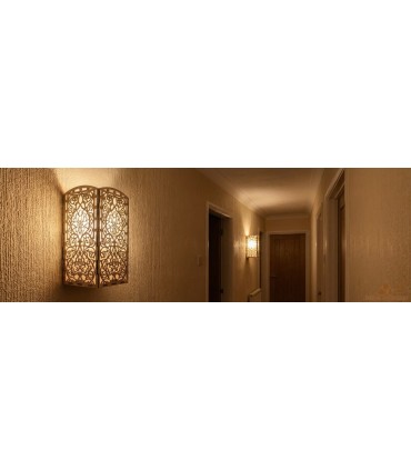 Laser Cut Screen Lamp Floral Design - Own Product Jaima Alkauzar Model Alluwts