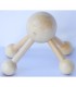 Octopus Massager - Wood - 10 x 8 cm