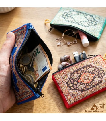 Portemonnaie Geldbörse - Eye Türkisch - Reißverschlüsse - entwirft Oriental