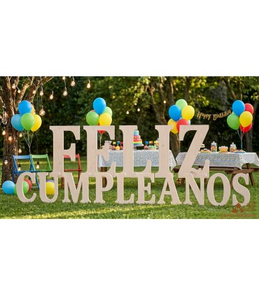 Giant Wooden Letters for Events and Weddings | Jaima Alkauzar Boho