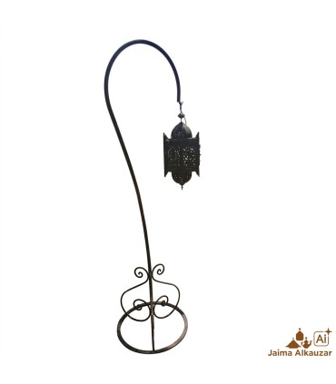 Floor Hook For Lamps - Wrought Iron - Arabic Design Online