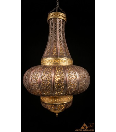 Farol Calado - Chapa - Modelo Palacio Nazarí - Decoración Arabe