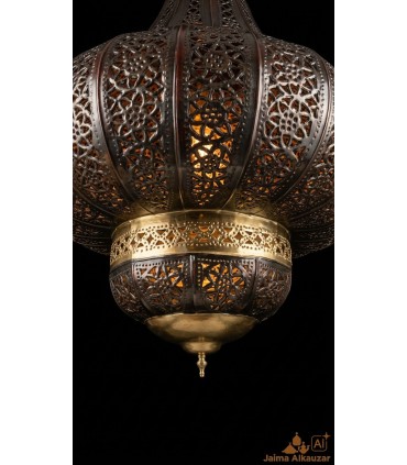 Farol Calado - Chapa - Modelo Palacio Nazarí - Decoración Arabe