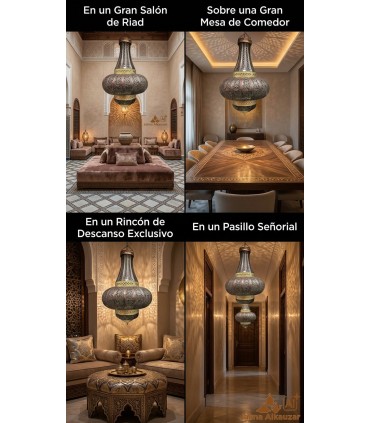 Openwork Lantern - Sheet - Nazari Palace Model - Arab Decoration