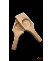 Wooden Spoon Maamul Arabic Date Cookie Mold - Miilakatun Model - Jaima Alkauzar