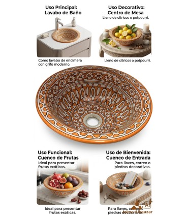 Ceramic Sink - 35 cm - ASFAR Model